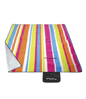 PICNIC RAINBW Pikniková deka 180 x 210 cm
