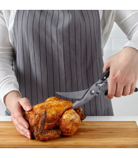 Nůžky na drůbež/ryby, černá