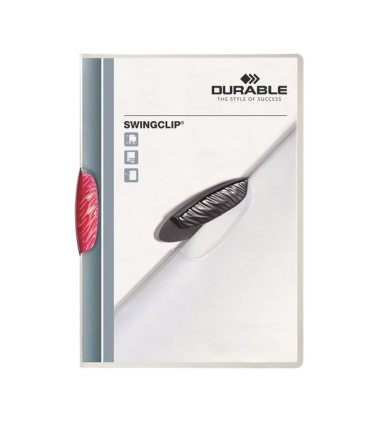 Desky s klipem SWINGCLIP , červený klip