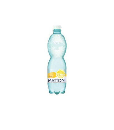 Ochucená voda Mattoni citron, 0,5 l, bal12ks