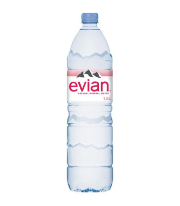 Minerální voda Evian neperlivá, 6x 1,5 l