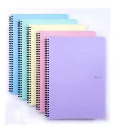 Blok Pastelini, A4, linkovaný, zelený