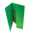 Prešpánové desky  se třemi chlopněmi zelené, 20 ks