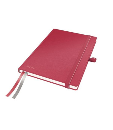 Zápisník Leitz Complete, A5, linkovaný, červený