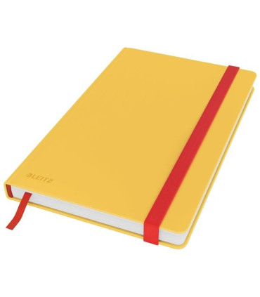Zápisník Leitz Cosy, A5, linkovaný, teplá žlutá