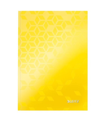 Zápisník Leitz WOW, A5, linkovaný, žlutý