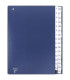 Třídicí kniha Donau - A4, 1-31, modrá navy