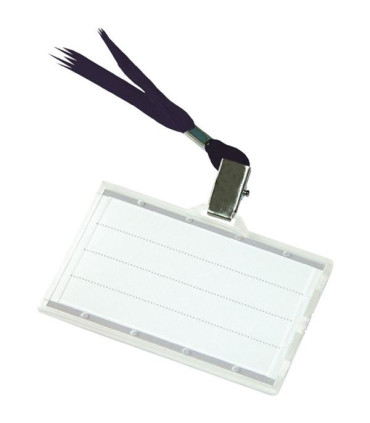 Visačka Donau s textilní černou šňůrkou - tvrdá, 50 ks