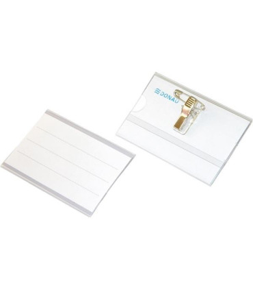 Visačka Donau s klipem a špendlíkem - měkká 50 ks