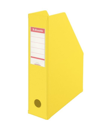 Stojan na časopisy VIVIDA Economy, 7 cm, žlutý