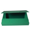 Box na spisy  prešpánový s gumičkou A4, zelený