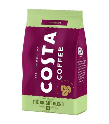 Zrnková káva Costa Coffee - Bright Blend, 500g