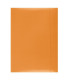 Papírové desky s gumičkou - A4, oranžové, 1 ks