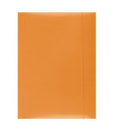 Papírové desky s gumičkou - A4, oranžové, 1 ks