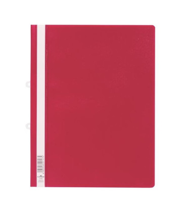 Závěsné desky s rychlovazačem Durable A4, červené