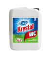 Prostředek na mytí WC a sanity Krystal - 5 l