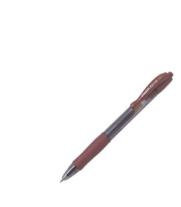 Gelový roller Pilot G2, hnědý