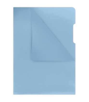Obaly na doklady "L" - A4, 180 mikronů,modré