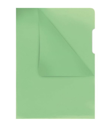 Obaly na doklady "L" - A4, 180 mikronů,zelené