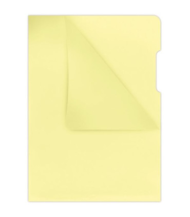 Zakládací obal L Donau - A4, 180 mic, žlutý