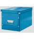 Box CLICK-N-STORE čtvercový A4, WOW, modrý