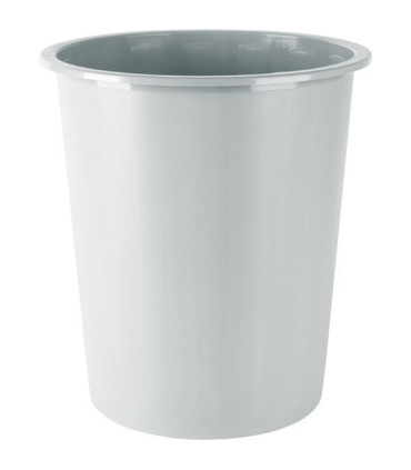 Odpadkový koš Donau - 14 l, plast, šedý