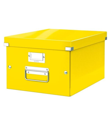 Box CLICK-N-STORE A4, WOW, žlutý