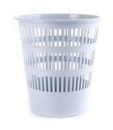 Odpadkový koš Donau - plastový, 16 l, šedý