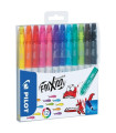 Gumovací fixy Pilot FriXion Colors, sada 12 barev