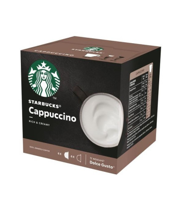 Kávové kapsle Starbucks Cappuccino, 12 ks