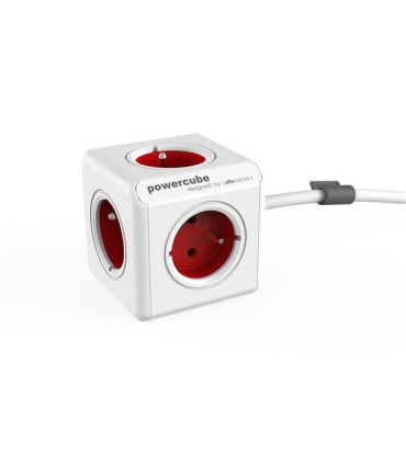 Prodlužovací přívod PowerCube Extended, červený