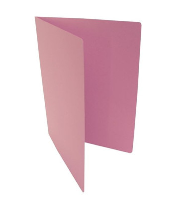 Papírové desky bez chlopní A4 růžové, 20 ks