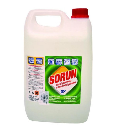 Čistič Sorun, k dezinfekci a čištění, 5 l