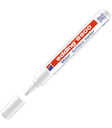 Popisovač na nábytek edding 8900, bílý