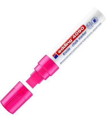 Křídový popisovač na sklo edding 4090,neon. růžový
