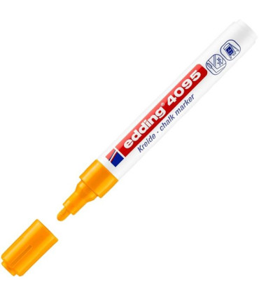 Křídový popisovač na sklo edding 4095, oranžový