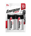 Alkalické baterie Energizer Max 1,5 V, typ D, 2 ks