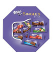 Čokoládky Milka - singles mix, 138g, balení 30 ks