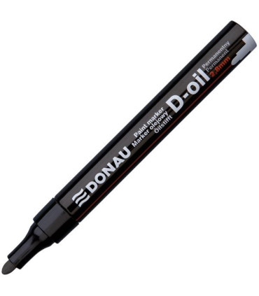 Lakový popisovač Donau - hrot 2,8 mm, černý