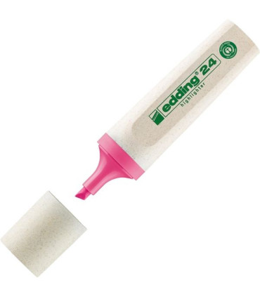 Zvýrazňovač edding Ecoline 24, růžový
