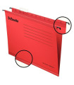 Závěsné papírové desky  Classic červené, A4, 25 ks