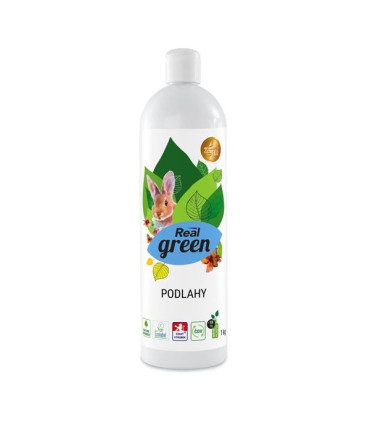 Prostředek na podlahy Real green clean, 1 kg