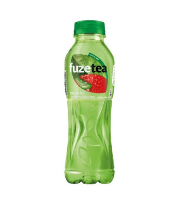 Ledový čaj Fuze Tea, zelený s jahodou, 0,5 l