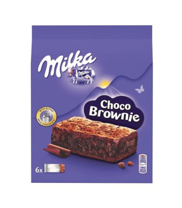 Sušenky Milka Choco Brownie, 6x 25 g