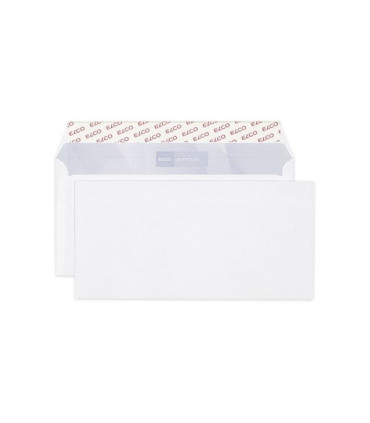 Obálky C6/5 - samolepicí s krycí páskou, 500 ks, 22,9 x 11,4 cm