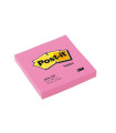 Bloček Post-it, 76x76 mm, neonově růžový, 6 ks