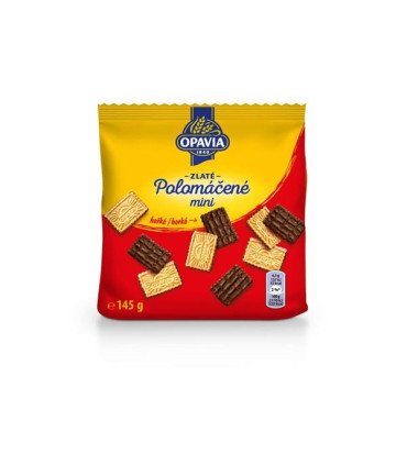 Polomáčené sušenky mini Zlaté hořké, 145 g