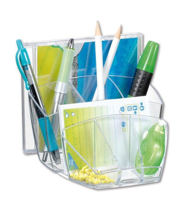 Stolní organizér Cep Crystal - transparentní