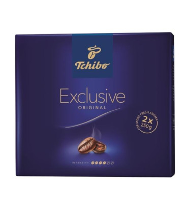 Mletá káva Tchibo Exclusive, 2 x 250 g
