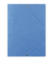 Prešpánové desky s chlopněmi a gumičkou Donau - A4, modré, 1 ks
